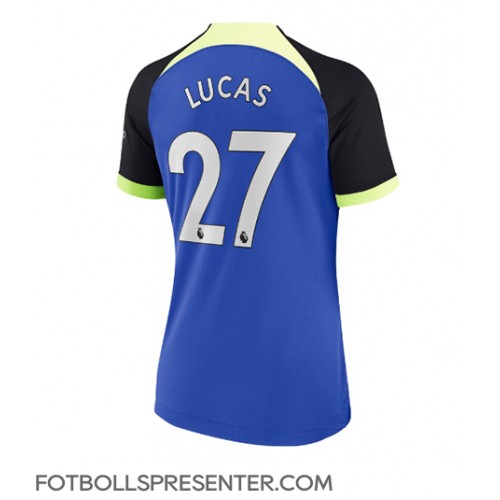 Tottenham Hotspur Lucas Moura #27 Borta Matchtröja Dam 2022-23 Kortärmad Tottenham Hotspur Lucas Moura #27 Borta Matchtröja Dam 2022-23 Kortärmad